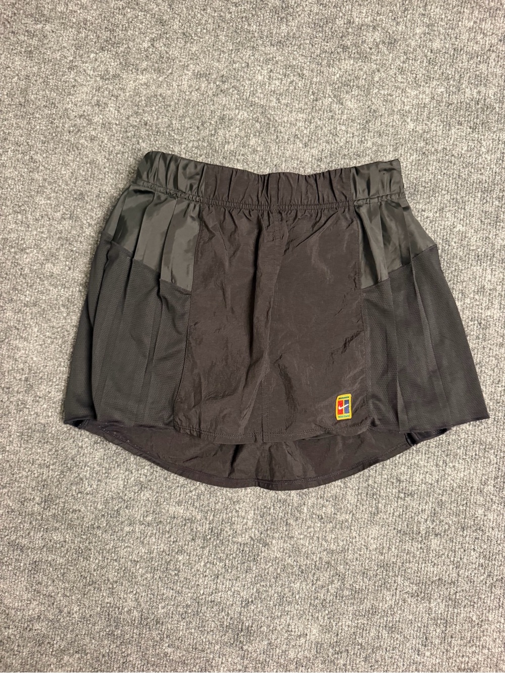 Nike Black Athletic Tennis Skirt with Built-In Shorts